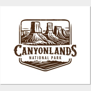 Vintage Canyonlands National Park Posters and Art